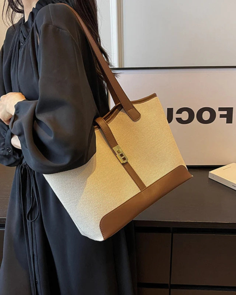 Elegante große Tragetasche für Damen