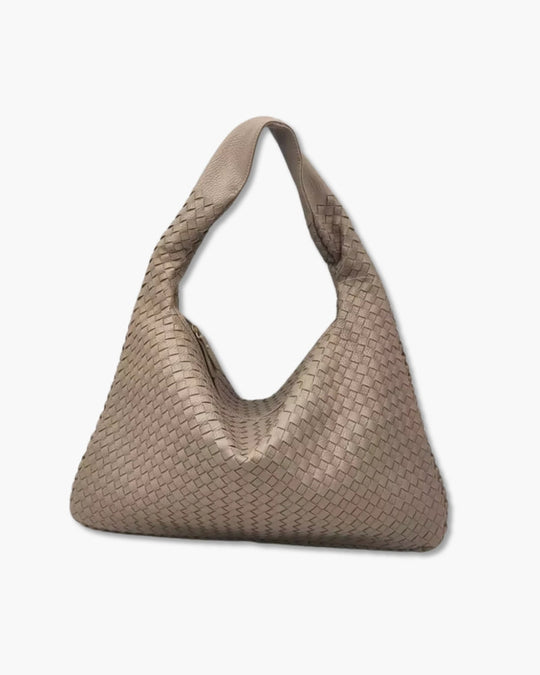 Geflochtene Hobo-Bag mit Vintage-Charme für Damen