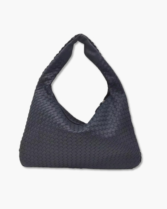 Geflochtene Hobo-Bag mit Vintage-Charme für Damen