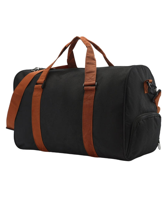 Robuste Reisetasche mit Kontrastträgern für Herren