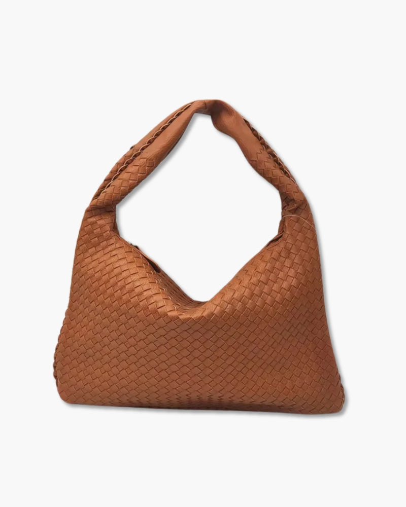 Geflochtene Hobo-Bag mit Vintage-Charme für Damen