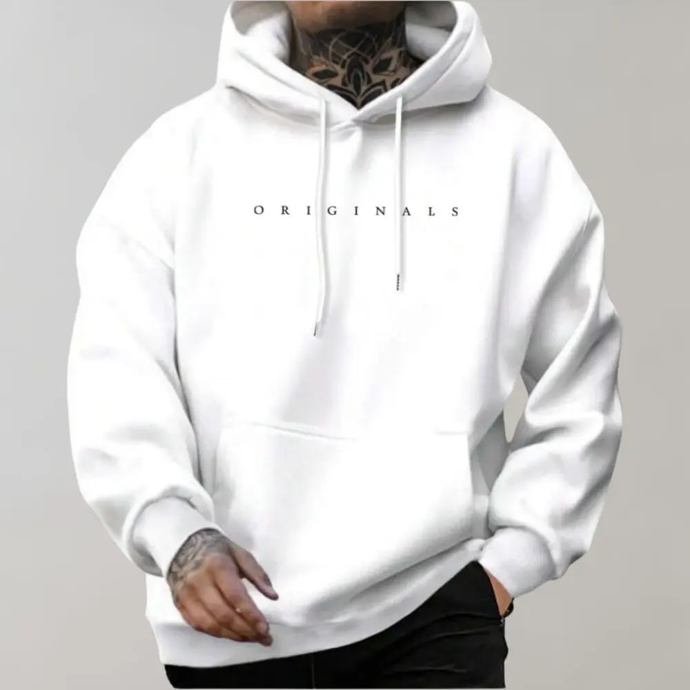 Herren Hoodie Mit Kapuze Und Sportlichem Schnitt