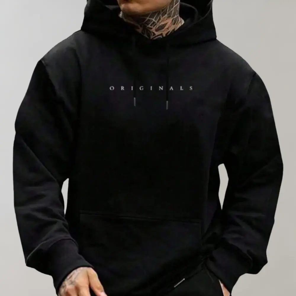 Herren Hoodie Mit Kapuze Und Sportlichem Schnitt