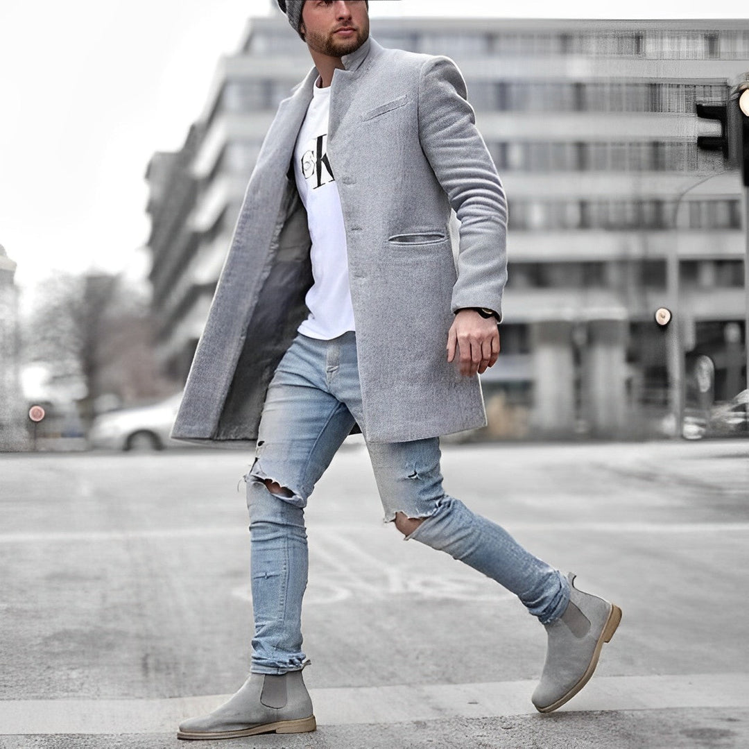 Herren Jacke Für Formelle Anlässe Mit Klassischem Design