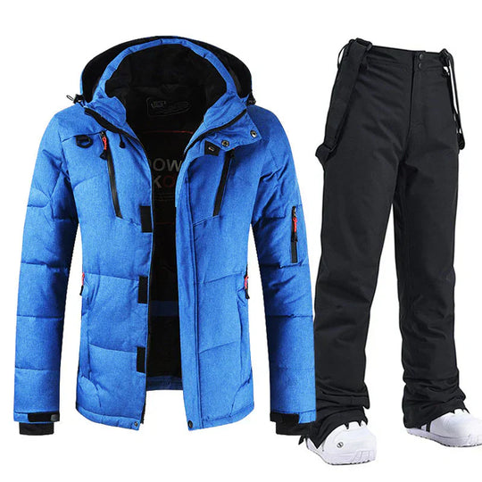 Herren Ski Set Mit Jacke Und Bundhose Wasser- Und Windabweisend