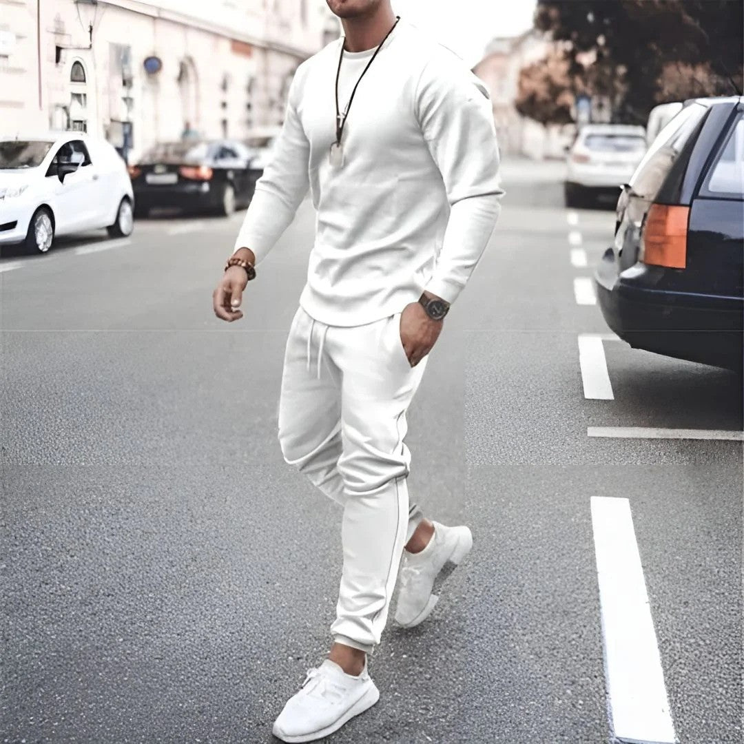 Herren Trainingsanzug Set Sportlich Und Modern