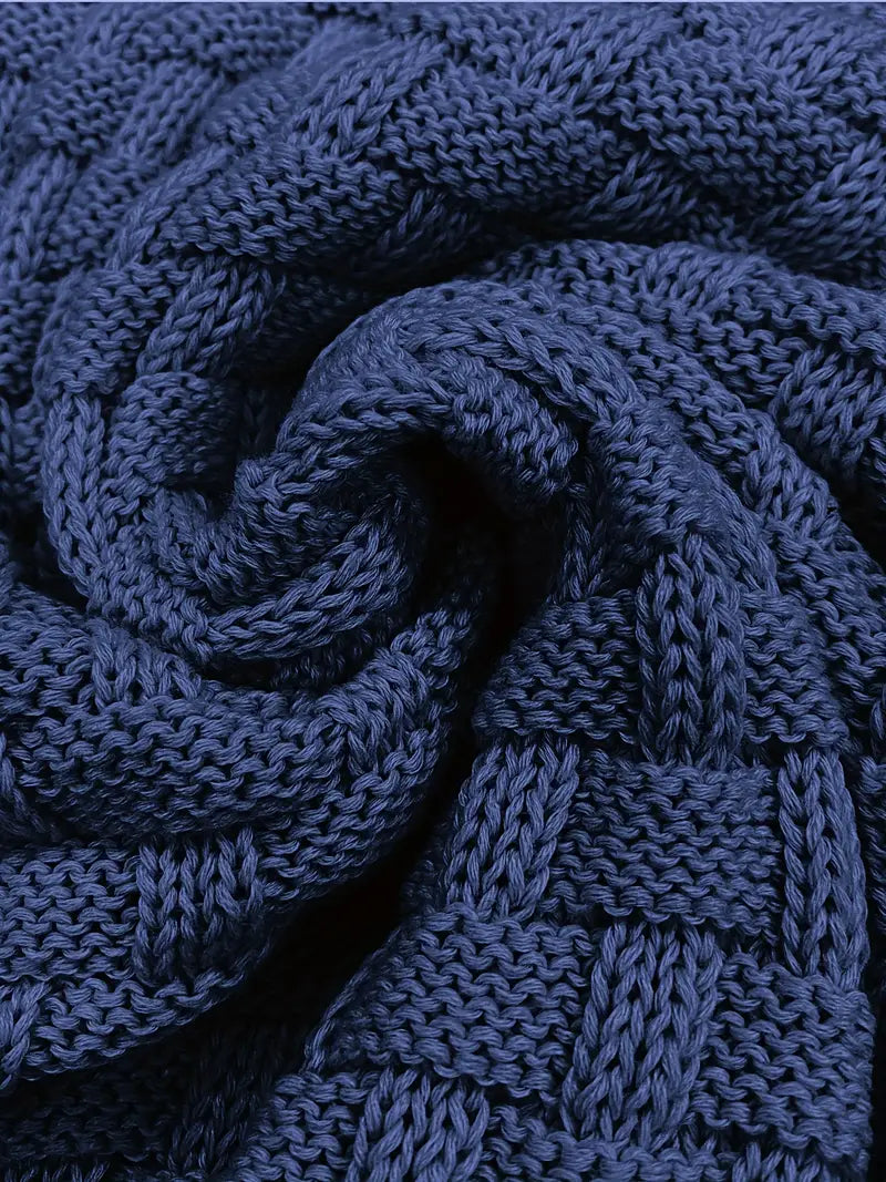 Herren Klassischer Strickpullover Mit Modernem Design
