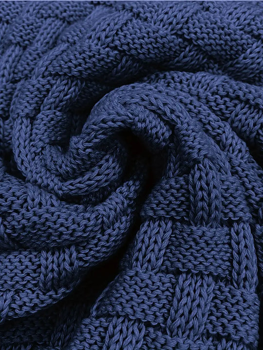 Herren Klassischer Strickpullover Mit Modernem Design