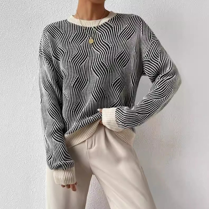 Damen Strickpullover Mit Rollkragen