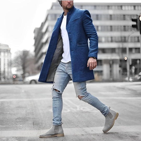 Herren Jacke Für Formelle Anlässe Mit Klassischem Design