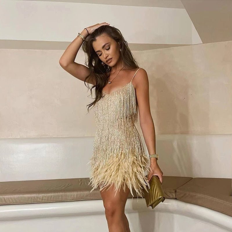 Damen Cocktailkleid Mit Pailletten Und Floralem Detail