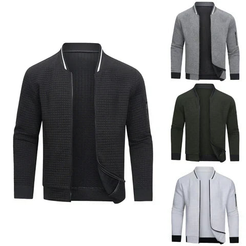 Herren Pullover Mit Reißverschluss Und Langarm