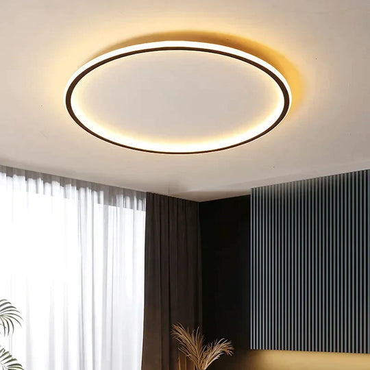 Skandinavische LED-Deckenlampe – Dimmbar & modern für Wohn-, Ess- & Eingangsbereich