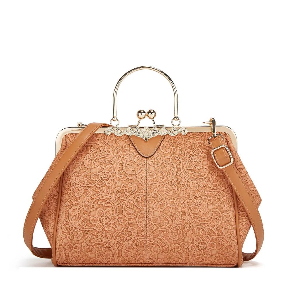Moderne Retro-Handtasche für Damen
