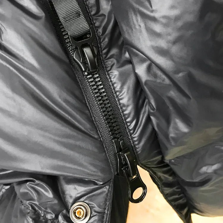 Damen Daunen Winterjacke Mit Klassischem Design