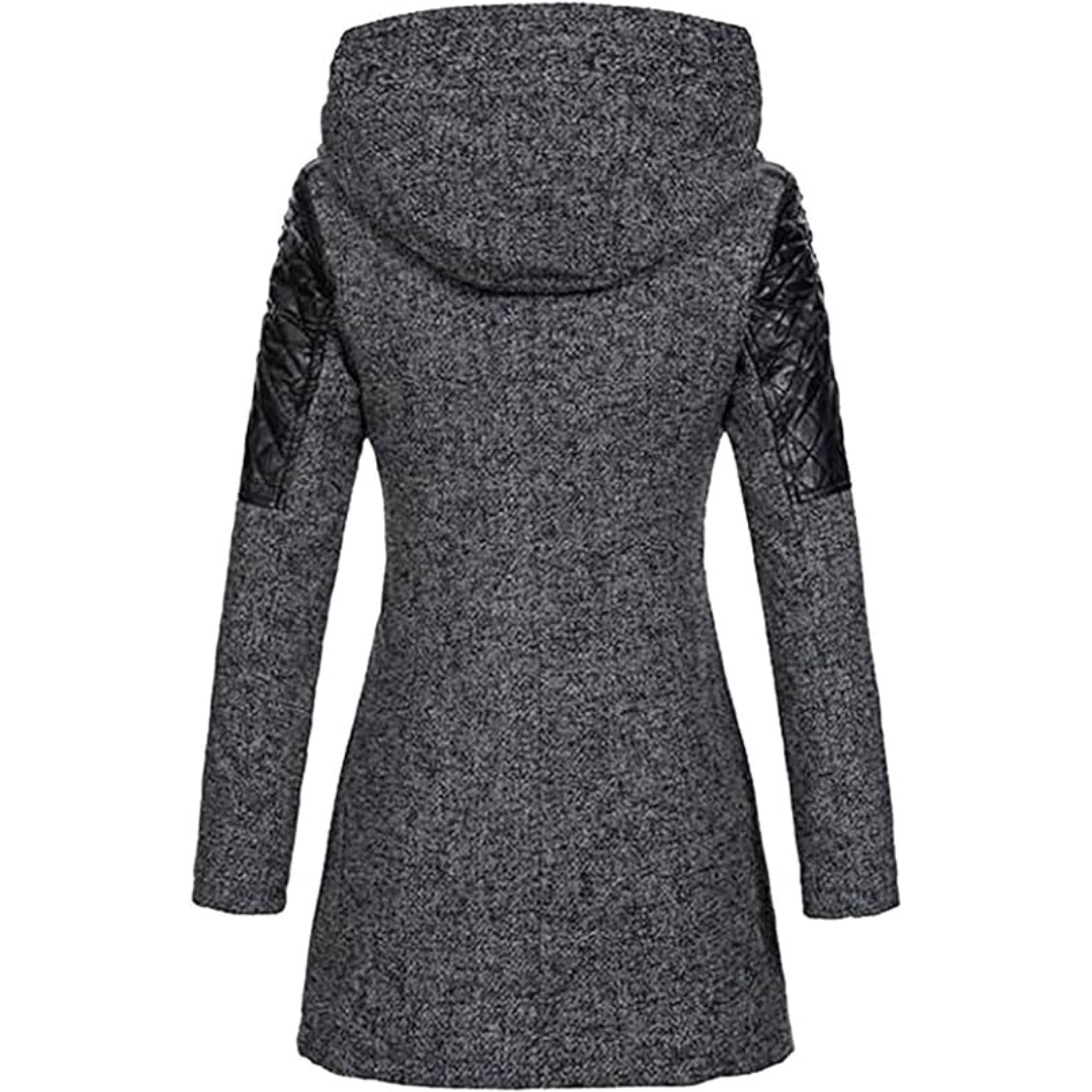 Damen Winterjacke Mit Kapuze Und Modernem Schnitt