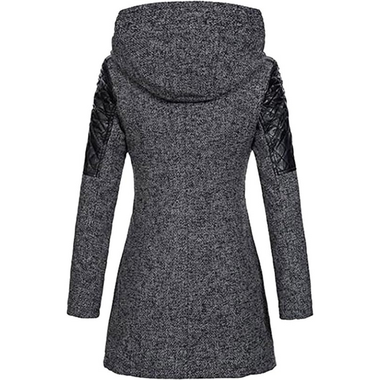 Damen Winterjacke Mit Kapuze Und Modernem Schnitt