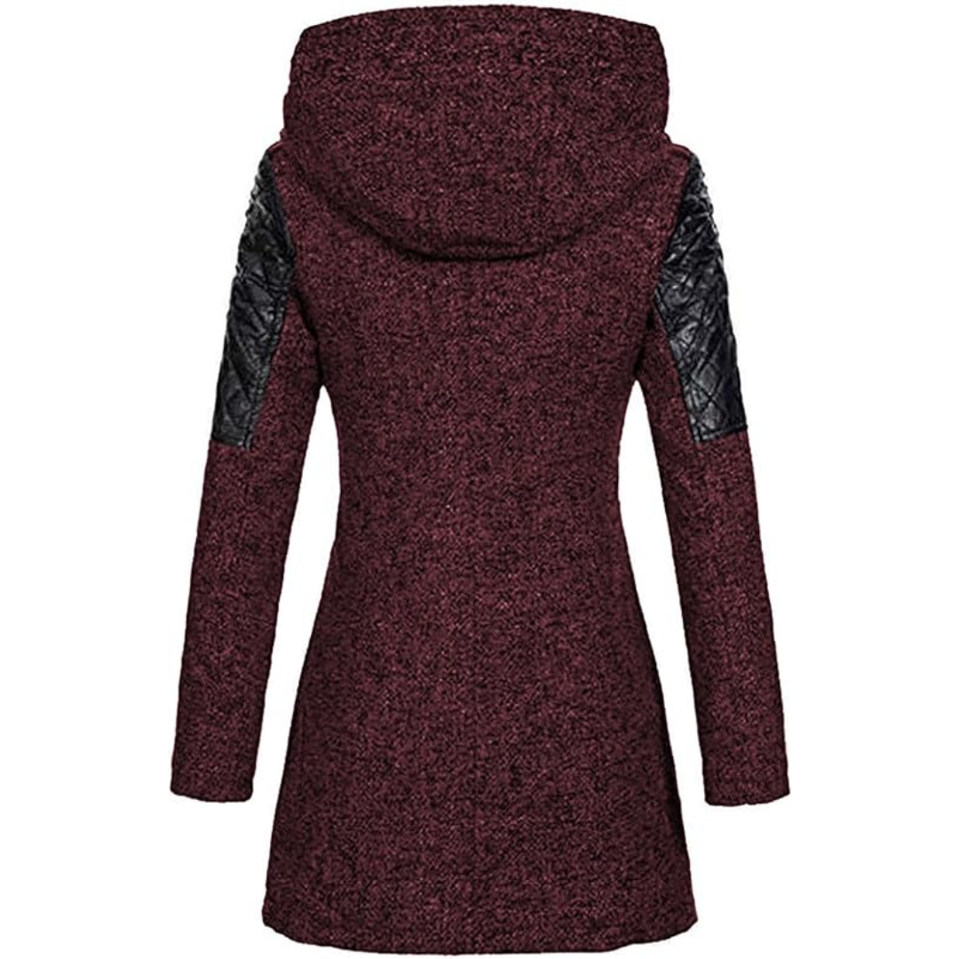 Damen Winterjacke Mit Kapuze Und Modernem Schnitt