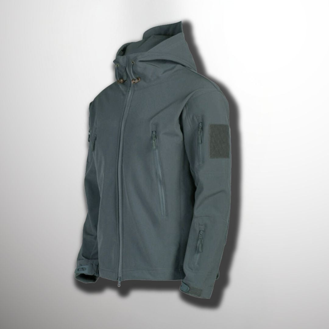 Herren Outdoor Jacke Mit Taschen Und Kapuze