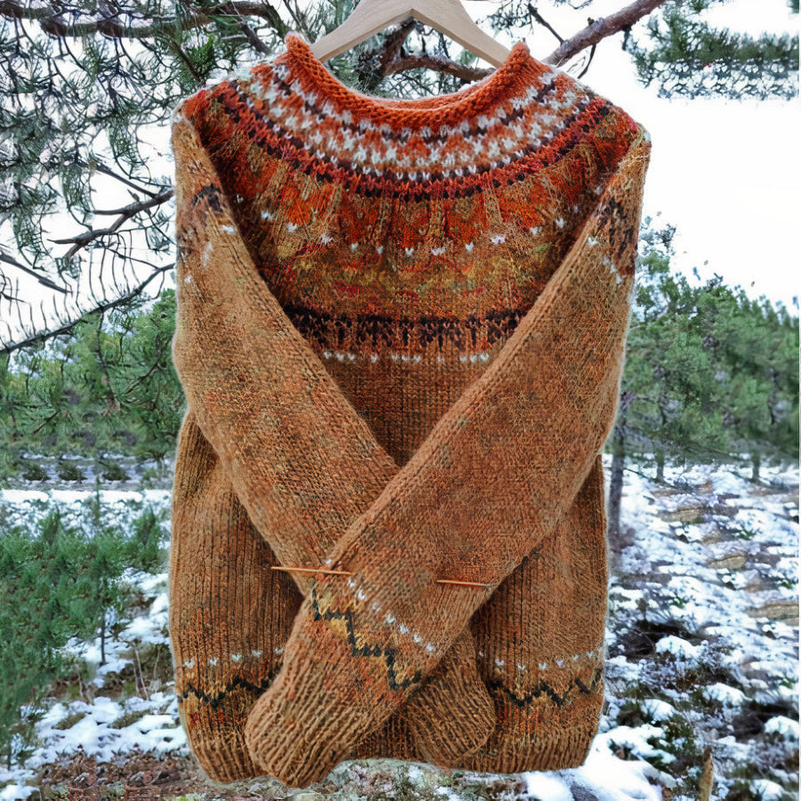 Herren Vintage Pullover Mit Modernem Design