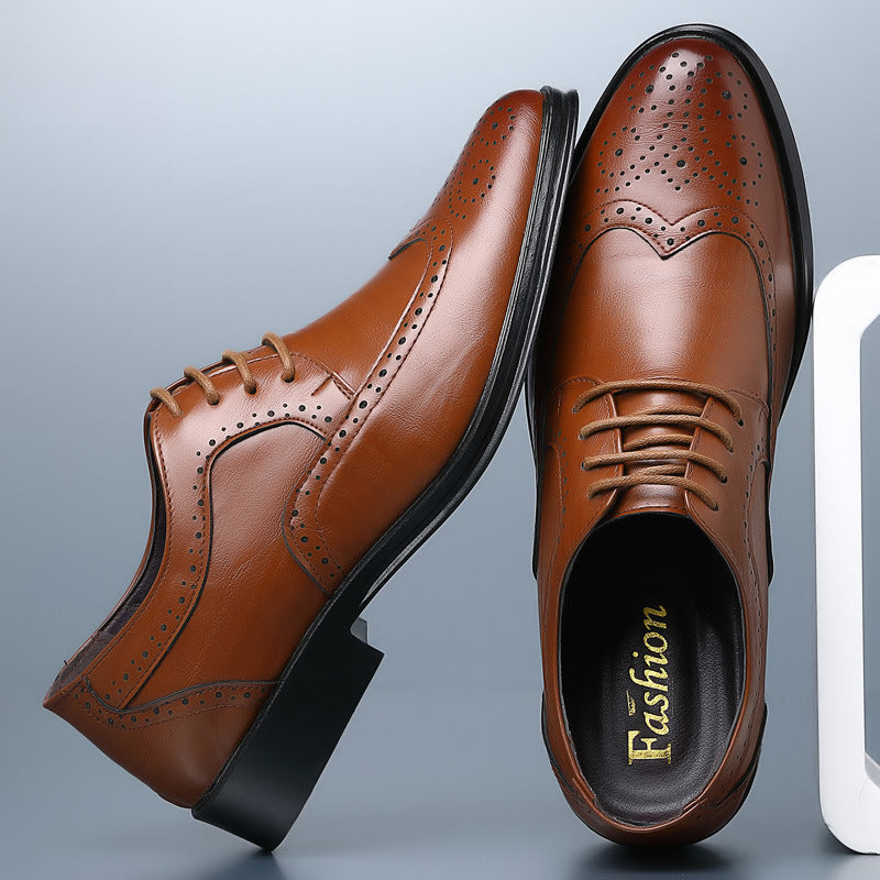 Herren Elegante Schnürschuhe Für Formelle Anlässe