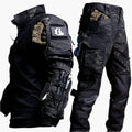 Herren Taktik Set Mit Combat Longsleeve Und Cargo Hose