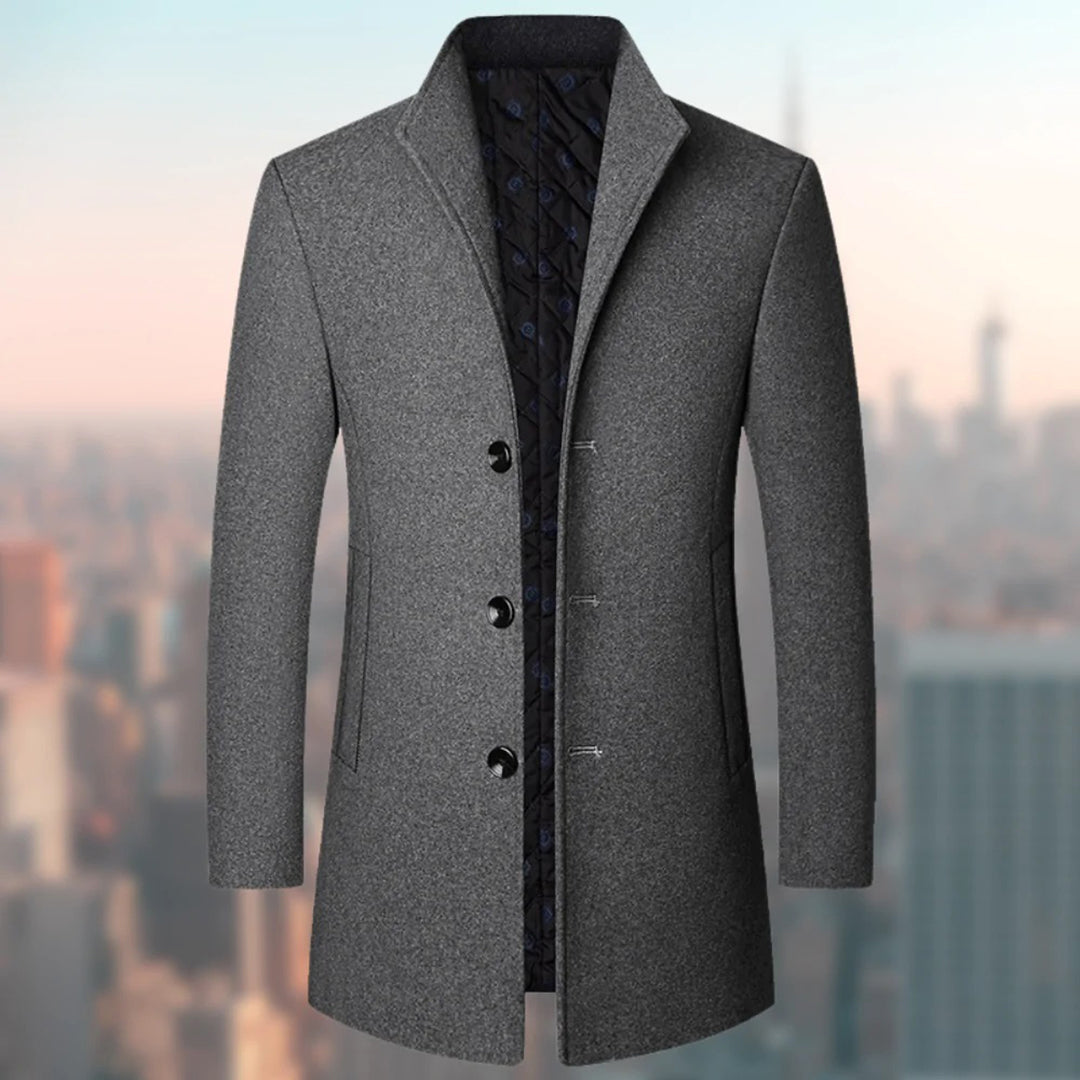 Herren Übergangs Trenchcoat