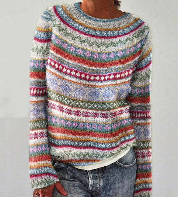 Vintage Damen Strickpullover