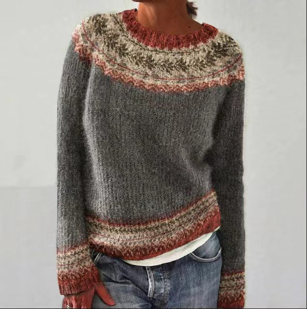 Vintage Damen Strickpullover