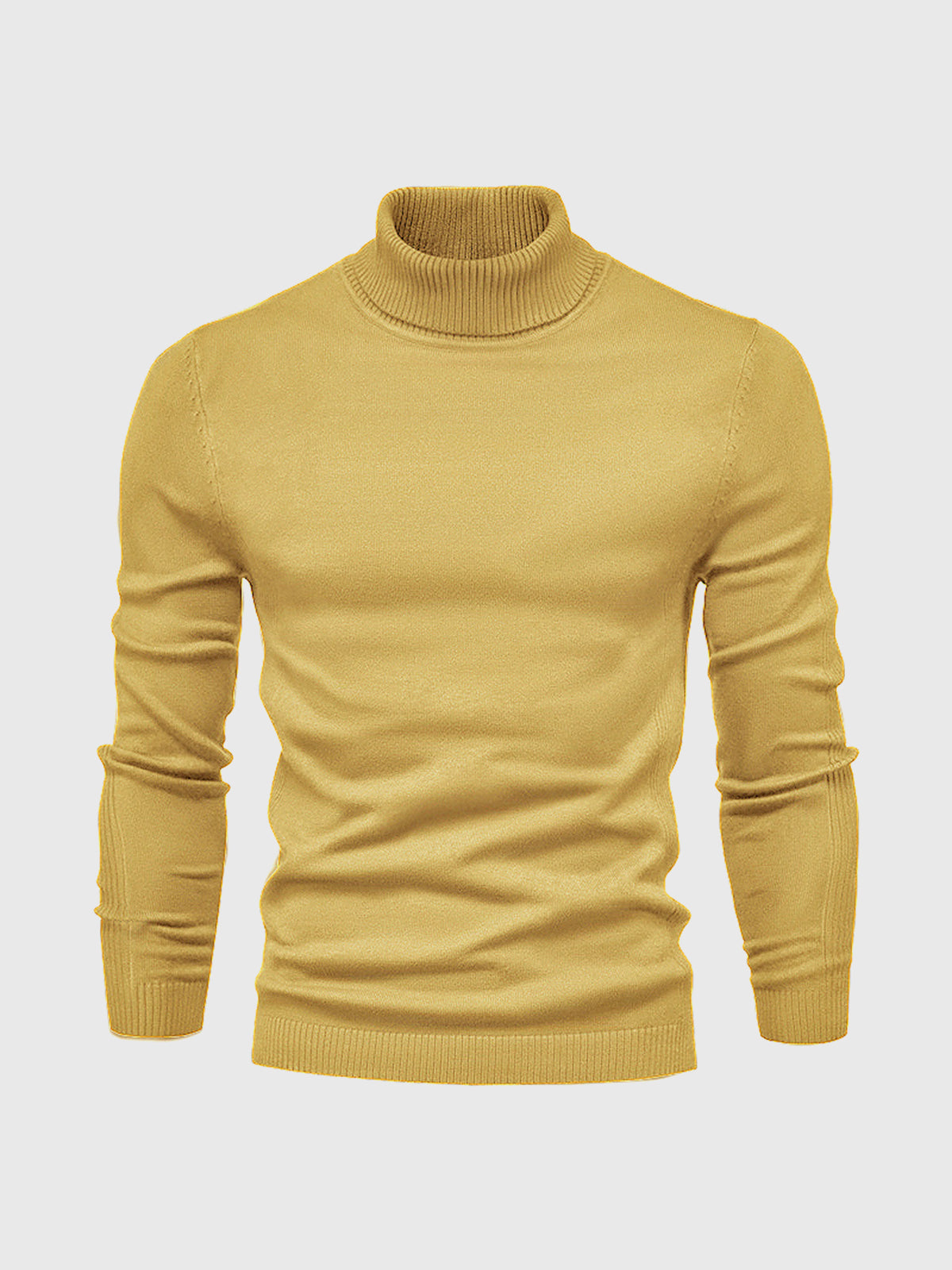 Rollkragenpullover mit zeitlosem Design für Herren