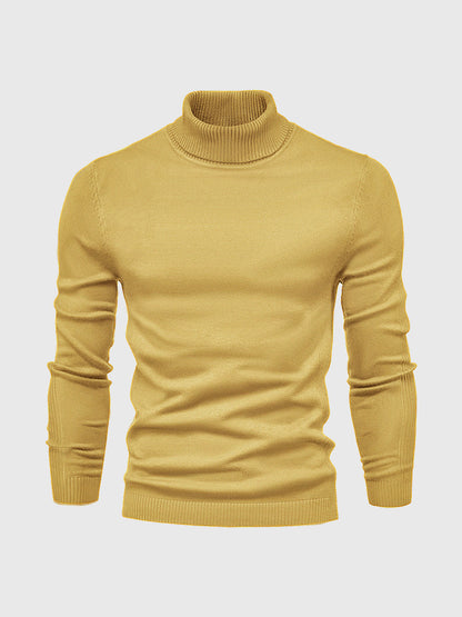 Rollkragenpullover mit zeitlosem Design für Herren