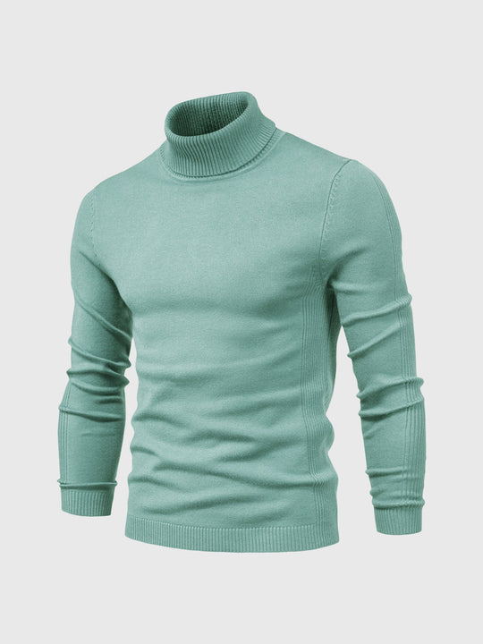 Rollkragenpullover mit zeitlosem Design für Herren