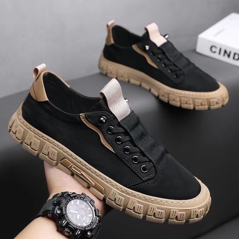 Herren Canvas Sneaker in lässigem Design für Alltag und Freizeit