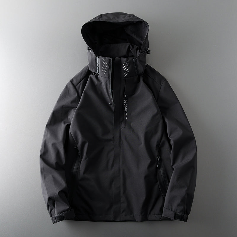 Herren Windbreaker Mit Wetterfestem Design