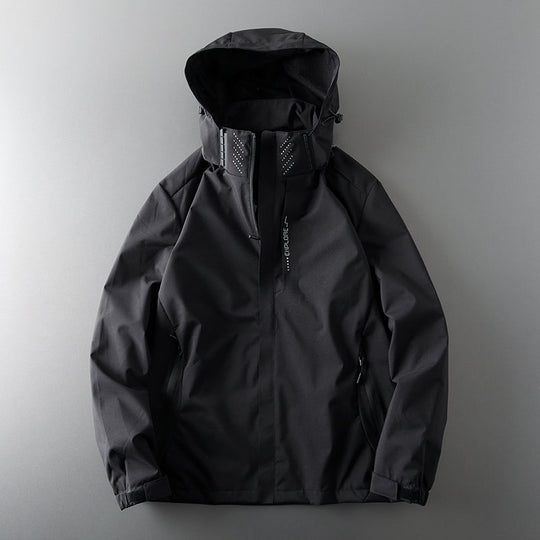 Herren Windbreaker Mit Wetterfestem Design
