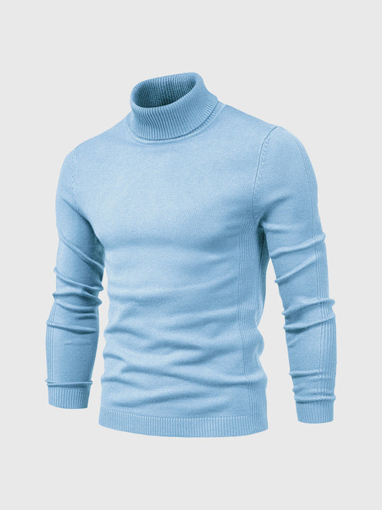 Rollkragenpullover mit zeitlosem Design für Herren