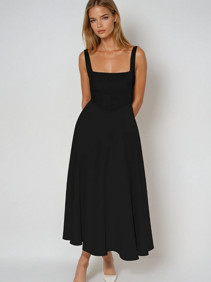 Klassisches Midikleid für Damen