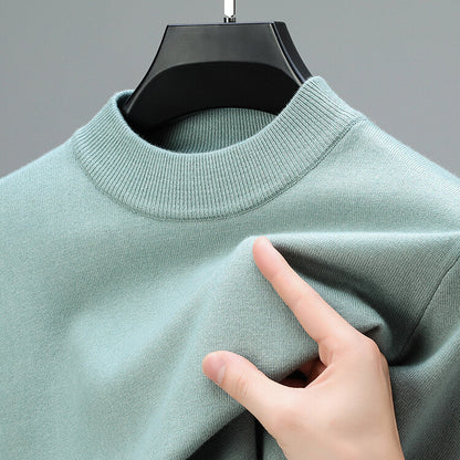 Herren Pullover Mit Elegantem Saum Und Klassischem Schnitt