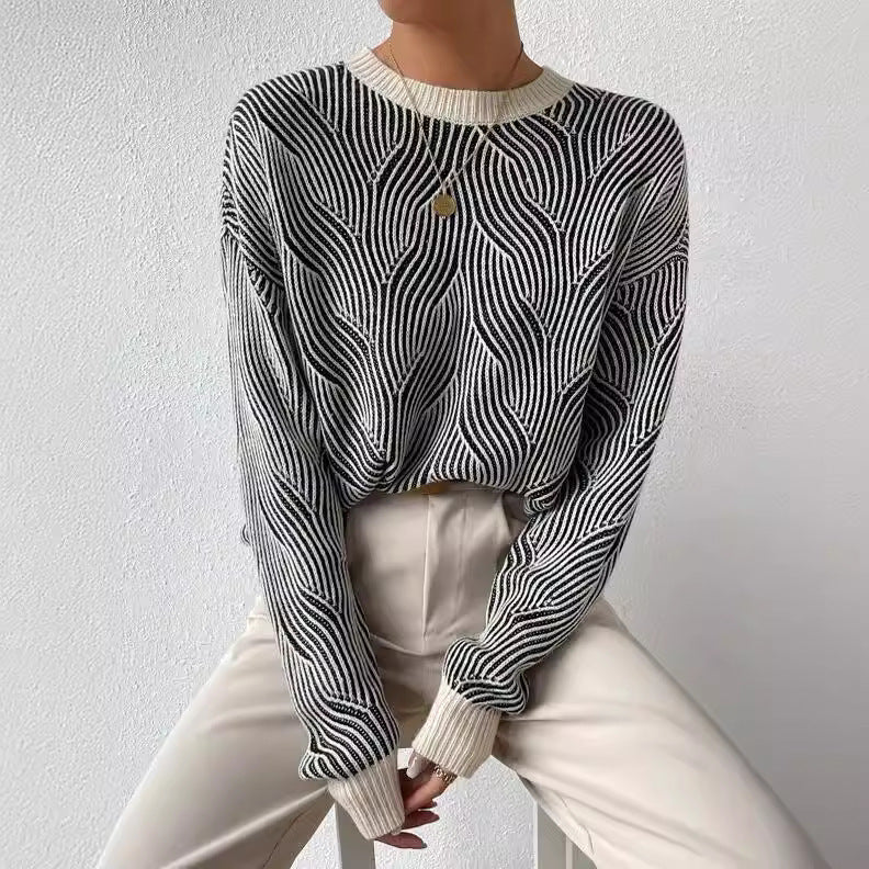 Damen Strickpullover Mit Rollkragen