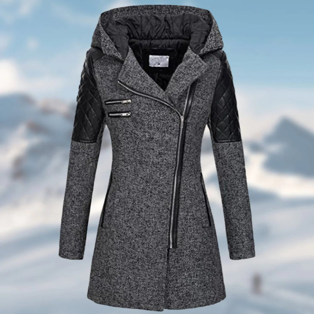 Damen Wintermantel Mit Modernem Design