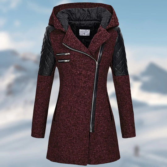 Damen Wintermantel Mit Modernem Design