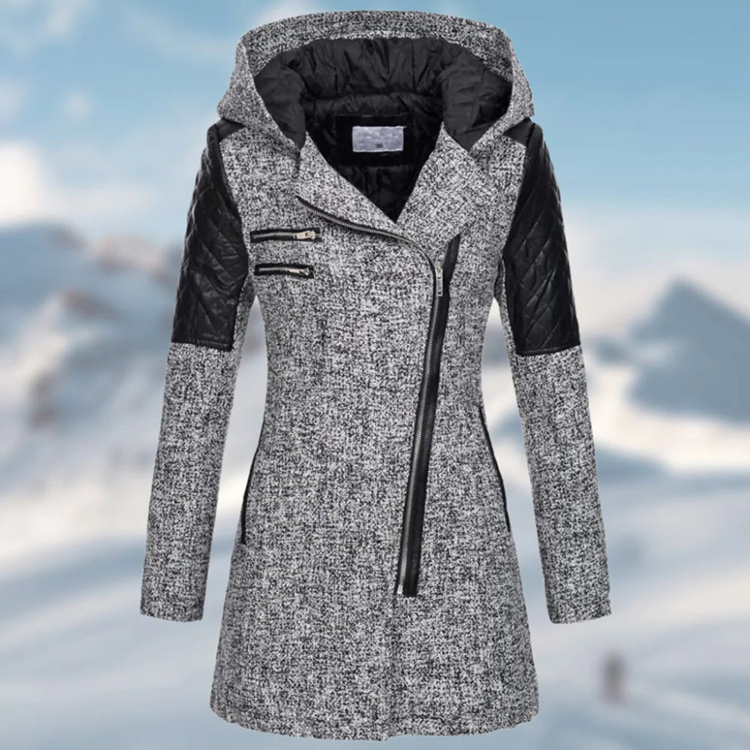Damen Wintermantel Mit Modernem Design