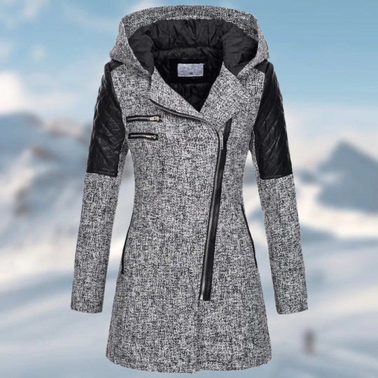 Damen Wintermantel Mit Modernem Design