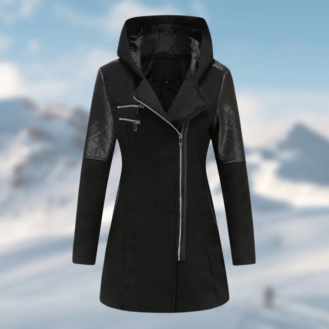 Damen Wintermantel Mit Modernem Design