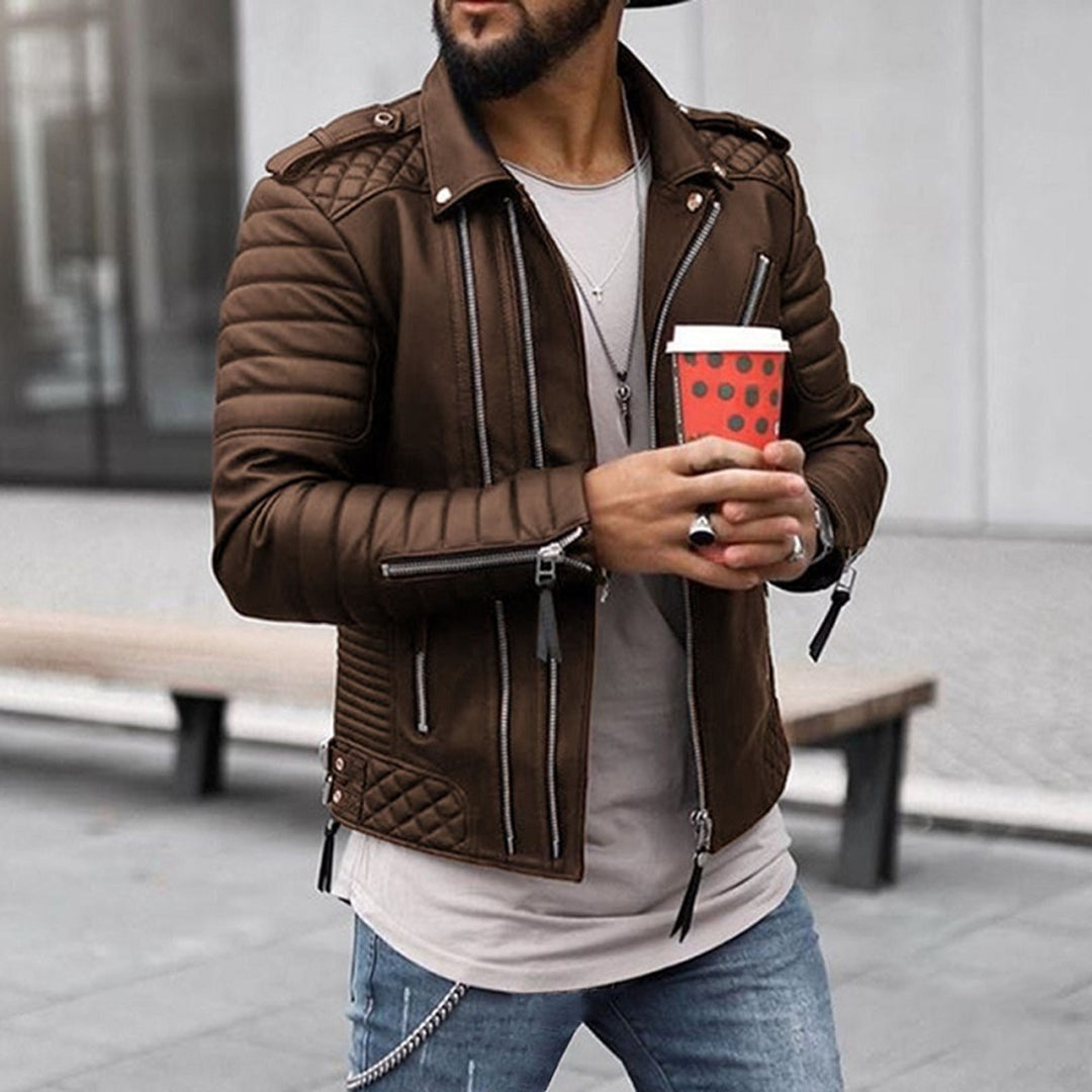 Herren Übergangsjacke Im Klassischen Stil