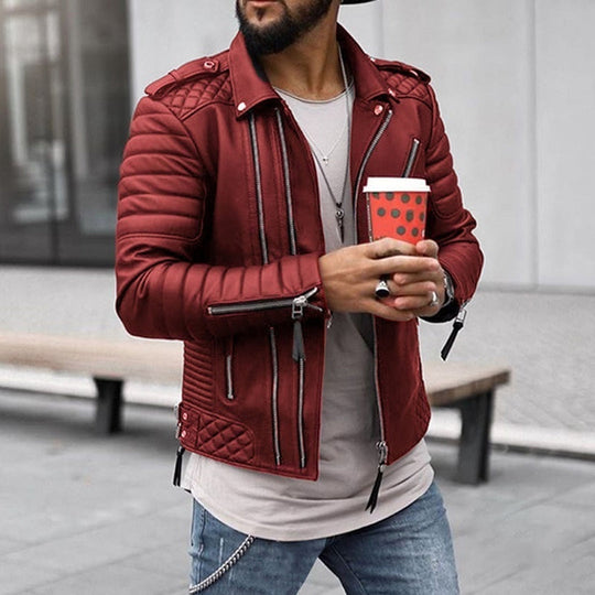 Herren Übergangsjacke Im Klassischen Stil