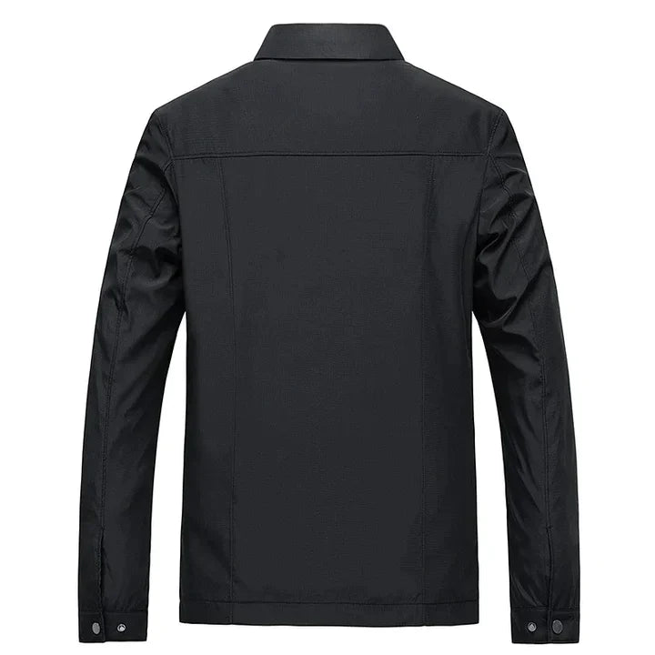 Herren Übergangsjacke Mit Stehkragen Für Frühling