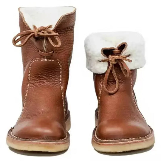 Damen Stiefel Mit Warmem Innenfutter