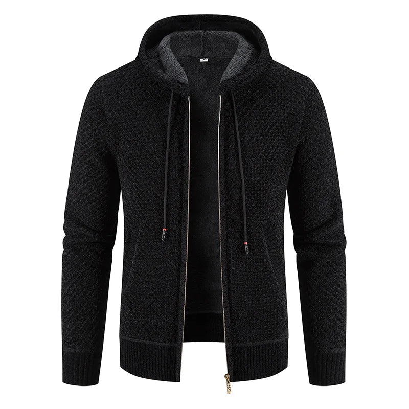 Herren Strickjacke Mit Futter Für Wintertage