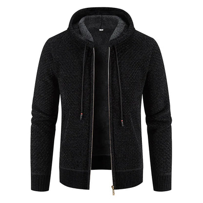 Herren Strickjacke Mit Futter Für Wintertage